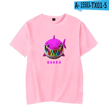 Nové 6ix9ine T Shirt Rapper Gooba Vtipné tričko Muži Ženy Móda Bavlna Krátky Rukáv Hip Hop T-shirt Nadrozmerné Streetwear Topy