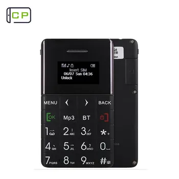 AEKU Qmart O5 2G GSM Kartu Mobilného Telefónu 5,5 mm Ultra Tenký Vreckový Mini Slim Karty Telefónu 0.96 palcový Karty mobilného telefónu