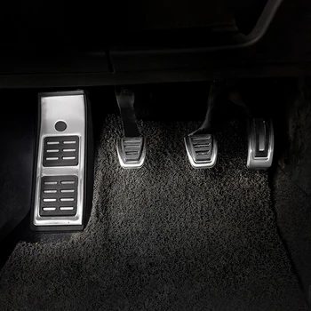 Športové auto Nožné Pedále pre Audi A4 B9 Avant A6 C8 A5 F5 O5 SQ5 FY 2018 2019 Paliva Brzdy Stupačky Pedál Kryt Podložky Auto Príslušenstvo