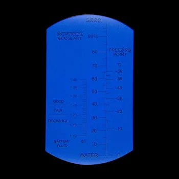Yieryi Ethylene glycol nástroj Elektrolýzu vody meter nemrznúca bod Mrazu Ice bod koncentrácia detektor refraktometer