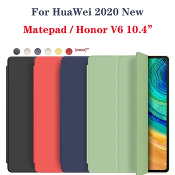 2020 Nové Veci, Pre HuaWei MatePad 10.4 Prípade Mäkký Silikónový Kryt pre Česť V6 10.4 palce Puzdro Smart Spánku Prebudiť Funda Capa