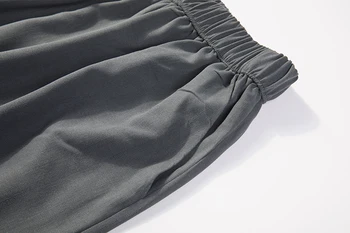 Ženy to Čistý Hodváb Heavy Elastický Pás Bezec Nohavice Nohavice Multi Farby L XL JN133