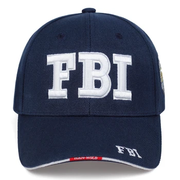 Nové FBI List Výšivky šiltovku Módne Hip Hop Vrchol capsMen Ženy Univerzálny Trucker klobúk Outdoorové Športy, Golfové čiapky