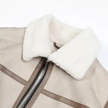 SIMWOOD 2020 Zimné Nové Berberské Fleece Coats Mužov Shearling Letec Bunda Teplá Parkas Semiš Vysokej Kvality Plus veľkosť Coats SI98077