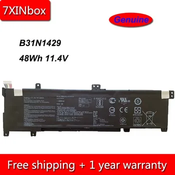 7XINbox 48Wh 11.4 V Skutočnej B31N1429 Notebook Batéria Pre Asus A501LB5200 A501L K501U K501UX K501UB K501UW K501LX A501C1-X1-D20