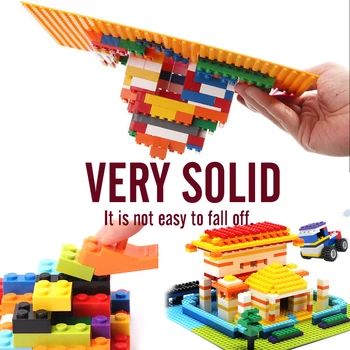 32*32 Bodov Plastové Bloky základné Dosky Vyhovuje Kompatibilné Legoings Mesto Klasické Hračky Mini Tehly Základná doska Pre Chlapca 32x32