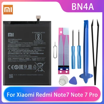 Pôvodný Xiao Redmi Note7 Poznámka 7 Pro Batéria Telefónu BN4A 3900mAh Vysokou Kapacitou Xiao Telefón Batérie Bezplatné Nástroje Telefón AKKU