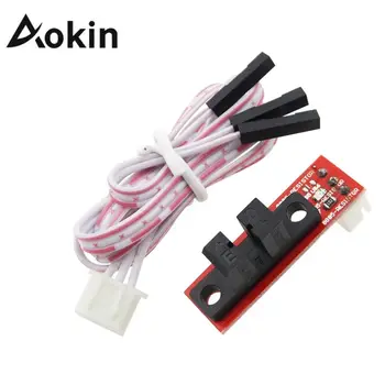 Aokin 6PCS 3D Tlačiarne Endstop Light Control Limit Optický Prepínač Pre RAMPY 1.4 Kábel S