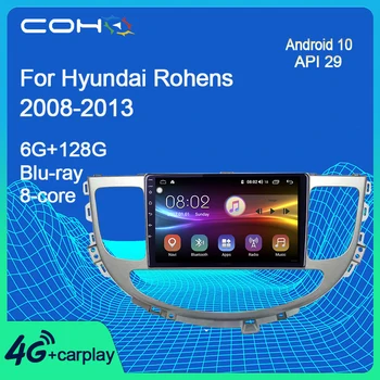 Pre Hyundai Rohens Genesis na obdobie 2008-2013 Multimediálny Prehrávač, GPS Navigáciu, Car Audio Rádio IPS AutoRadio Android 10 6+128G