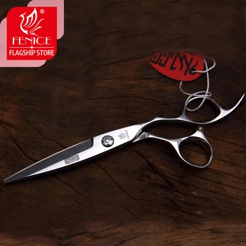 Fenice Profesionálne Japonsko 440c 6.0 cm vysoká kvalita vlasov strihanie lancet kadernícke nožnice holič nožnice salon nástroje