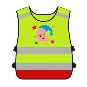 Deti Bezpečnosť Bezpečnostné reflexné Vesty Cestnej Premávke Deti Odrážajúce Reflexné Vesty Oblečenie Bunda Hot Predaj LOGO Vlastné