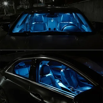 TPKE 9X Canbus bezchybné Auto, LED Svetlo, Žiarovka, Žiarivka Interiéru Auta Pre-2018 BMW i3 Mapu Dome Rukavice Box Svetlo
