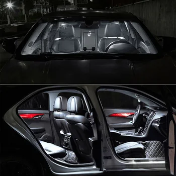 TPKE 9X Canbus bezchybné Auto, LED Svetlo, Žiarovka, Žiarivka Interiéru Auta Pre-2018 BMW i3 Mapu Dome Rukavice Box Svetlo