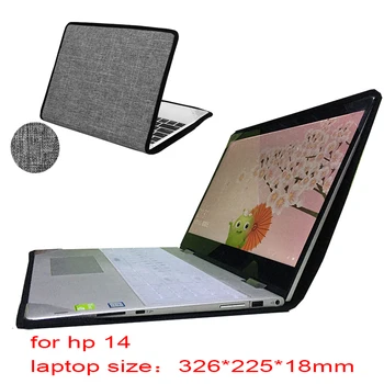 Laptop Rukáv Pre Hp Pavilion X360 Kabriolet 14 14s Kryt Prípade, že Kože Notebook Taška Puzdro, Stylus Darček