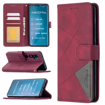 Luxusné Kožené Telefón puzdro Pre Xiao Mi PocoX3 Xaomi PocoX 3 Poco X3 NFC M3 Note10 Poznámka 10 cc9 Pro Peňaženky Flip Cover Coque