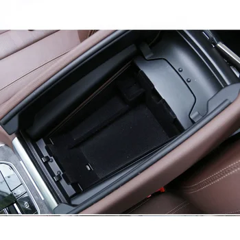 Centrálne Opierke Úložný Box Pre BMW X6 2020 G06 30i 40i stredovej Konzoly Rukavice Zásobník Organizátor Kontajner LHD Interiérové Doplnky