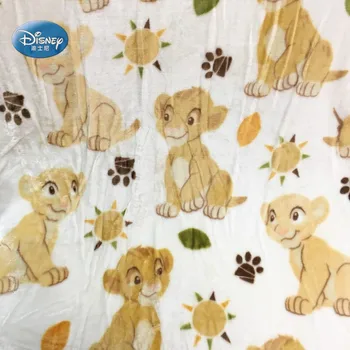 Disney Simba Lion King Nala Flanelové Deka Hodiť pre Baby, Dievčatá, Chlapcov Couverture Sk Micro Peluche 30x40incehs narodeninám