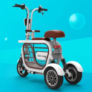 Elektrický bicykel skladací rodič dieťaťa elektrických bicyklov svetla mesto klince výkonný e bicykel pre dospelých mini lítiové batérie, elektrický bicykel