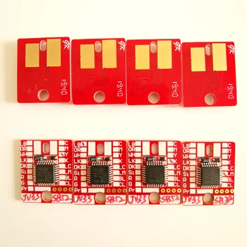 Atramentové kazety SB52 trvalé čipy pre mimaki JV3 JV33 JV34 JV5 CJV30 TPC100 TS3 TS34 TS5 auto reset čipy