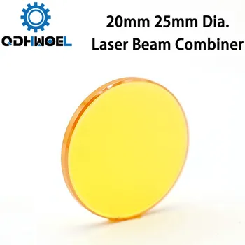 10.6 um Laserový Lúč Senzory objektív 20 mm 25 mm pre CO2 Laserové Gravírovanie Rezací Stroj, ak chcete Nastaviť svetelnú Cestu a Urobiť Viditeľné Laserové
