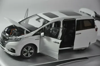 1:18 Diecast Model pre Honda Odyssey Sport Hybrid 2019 Biela MPV Zliatiny autíčka Miniatúrne Kolekcia Dary