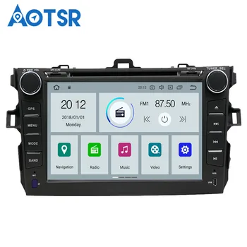 Android 9.0 8 jadro Auto, DVD a CD prehrávač, GPS Navigáciu Pre Toyota Corolla na roky 2007-2013 Multimediálny systém 2 din rádio Auto rádio Stereo
