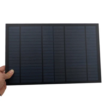 Solárny Panel 10W 0.55 A 18V Bunky DIY Nabíjačka Mini Solárny Panel, Čína Modul Solárneho Systému Buniek na Bunky Nabíjačku Hračka