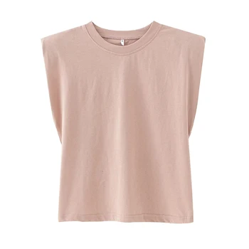 ZXQJ bavlna dámske tričká 2020 bežné ženy t-shirts streetwear ženy rameno-paded topy lete dievčatá soft top žena tričko