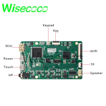 Wisecoco 7 Palcový 1920*1080 LCD Modul Krajiny IPS Kapacitný Dotykový MIPI Vodič Doska Pre Raspberry Pi 3 Model B + Pi 4