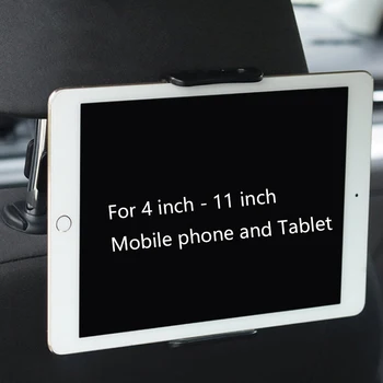 Univerzálny Odolný Auto opierky hlavy Tablet PC Držiak s 4-12 palcový Tabuľka Zadnom Sedadle Držiak Pre iPad Vzduchu 2/Pro pre Samsung od spoločnosti Lenovo