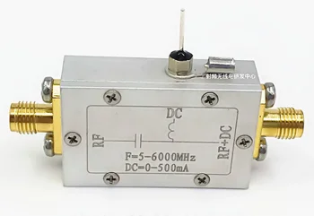 1PC 50Ω RF DC zaujatosti frekvenčný rozsah 10 - 6000MHz