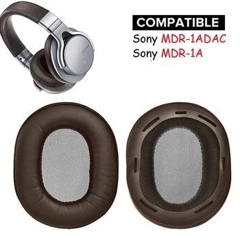 Náhradné Ušné mušle slúchadiel Podložky, Vankúše chrániče sluchu Dielov Stavebnice Pre Sony MDR-1ADAC MDR-1A MDR 1A 1ADAC Premium Hi-Res Stereo Slúchadlá