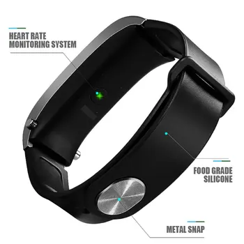 Talkband Y3 Plus Smart Hodinky s Slúchadlo Srdcového rytmu Spánku Monitor Bluetooth Hovor Hudby Smartwatch na Business Športové Headset