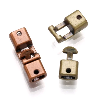 10 ks Kovový náramok lock spona konektory Zlata, Striebra Plátovaného Pre Šperky, Takže DIY Zistenia Conponents Náhrdelník Príslušenstvo
