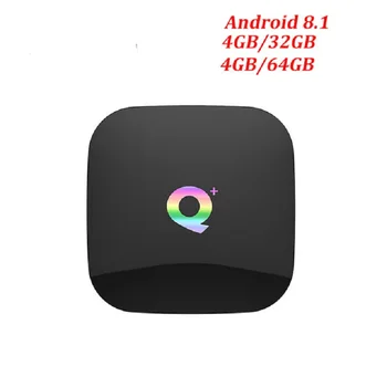 VHXSIN 10PCS/VEĽA Q PLUS 2019 TV Box Android 8.1 Smart Set-top box H6 4 GB 32 GB, 64 GB USB3.0 H. 265 4K
