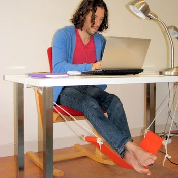 Úrad Voľný Čas Home Office Nohy Zvyšok Stôl Nohy Hojdacia Sieť Surfovanie Na Internete Záľuby Vonkajšie Zvyšok Dropshipping