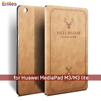 Móda Jeleň 3D Vytlačené Prípade Huawei MediaPad M3 8.4