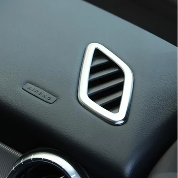 Auto Styling Chrome Tabuli Klimatizácia Ventilačné Kryt Výbava Pre Mercedes Benz CLA GLA Triedy W117 C117 W176 A180 X156