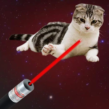 Vtipné Pet Mačka Hračky LED Laserové Hračka Laser Cat Hračka Červené Laserové Ukazovátko Pero Pet Mačka Svetlom Baterky Baterky pre Mačky Psa Výučby Hrať