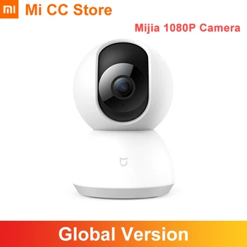 Xiao Mijia 1080P Fotoaparát, WiFi Bezdrôtové 360 Mini PTZ Kamery Infračervené Nočné Videnie obojsmerné Audio Mi Home Security CCTV Kamery