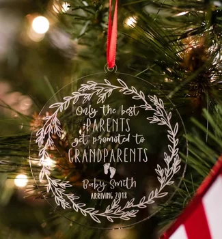 Vianočné značky ,Prvý Vianočný Stromček visí, Vianočný Strom Dekorácie, Detské Smith Vianočné Čačky ozdoby, Darčeky láskavosti pre Xmas
