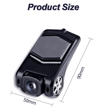 Najlepšia Kvalita USB Predný Fotoaparát Rekordér DVR Nočné Videnie ADAS Auto Záznamník Pre Systém Android, Auto Rádio Multimediálny Prehrávač