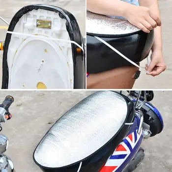 Nové HOBBY Upravené Gél Pad Motocyklový Sedák Pohodlné Šok Absorpcie Tlmenie Mat S opaľovací Krém Anti-Slip Kryt Sedadla