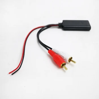 Biurlink Univerzálny Auto Bezdrôtová RCA Adaptér pre Pripojenie Stereo 2RCA AUX V Hudbe Bezdrôtové Audio Kábel pre Truck