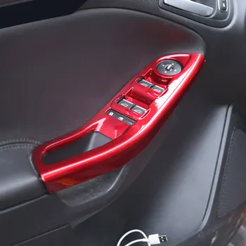 Xburstcar pre Ford Focus 3 4 Mk3 Mk4 2012 - 2018 Auto Vnútorné Okno Zdvihákov Panel Refitting ochranný Kryt Výbava Nálepky