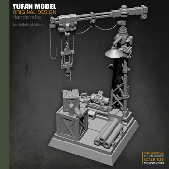 Yufan Model 1/35 Rastlín Platformu Živice Model Yfww-2003