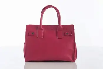 Značka MeMiki ženy originálne kožené kabelky bežné prst šaty taška cez rameno vysokej kvality 32 cm