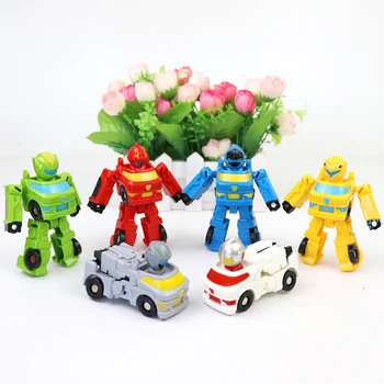 Mini Transformáciu Robota Akcie Obrázok Hračky Autá Robot Hračky Klasický Model Vzdelávacie Hračky Pre Deti, Darčeky Akcie Obrázok Auta
