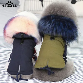 HSWLL Jeseň a v zime teplé oblečenie pre psy, Pet sveter bavlna hrubý kabát šteňa oblečenie pre psa sveter francúzsky buldog