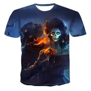 V lete roku 2020 nové T-shirt pánske T-shirt, shirt tlač Gotický anime oblečenie-krátke rukávy T-shirt XXS-6XL